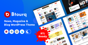 Btourq - Chủ đề tạp chí tin tức WordPress