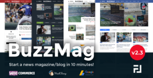 BuzzMag - Chủ đề WordPress Tạp chí/Blog Tin tức lan truyền