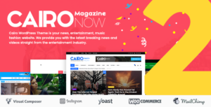 Cairo - Chủ đề WordPress cho báo và tạp chí