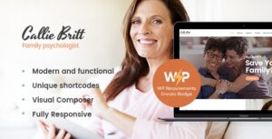 Callie Britt | Chủ đề WordPress về Tâm lý tư vấn gia đình