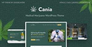 Cania - Cần sa y tế WordPress