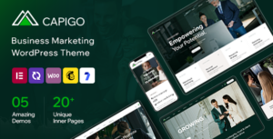 Capigo - Chủ đề WordPress Tiếp thị Kinh doanh