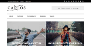 Carlos - Chủ đề tạp chí và blog WordPress