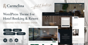 Carmelina - Chủ đề WordPress Đặt phòng Khách sạn & Resort
