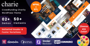 Charie - Chủ đề WordPress từ thiện gây quỹ cộng đồng