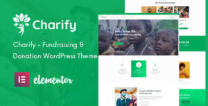 Charify - Chủ đề WordPress gây quỹ và quyên góp