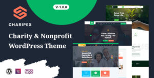 Charipex - Chủ đề WordPress từ thiện và phi lợi nhuận
