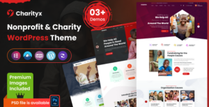Charityx - Chủ đề WordPress từ thiện và phi lợi nhuận
