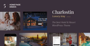 Charlostin - Chủ đề WordPress Đặt phòng Khách sạn & Khu nghỉ dưỡng