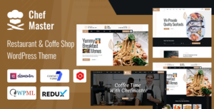 Chefmaster - Chủ đề WordPress nhà hàng