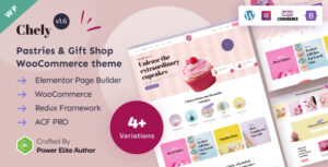 Chely - Chủ đề WordPress Elementor cho cửa hàng bánh ngọt và quà tặng
