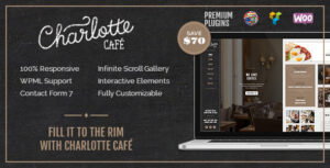 Chủ đề WP Charlotte Premium Café Bistro