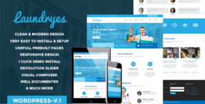 Chủ đề WordPress Laundryes