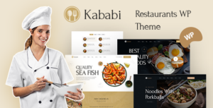 Chủ đề WordPress Nhà hàng Kababi