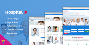 Chủ đề WordPress cho Bác sĩ Bệnh viện - Hospital+