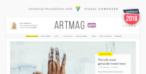Chủ đề WordPress cho tạp chí & cửa hàng Artmag