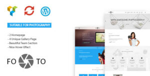 Chủ đề WordPress của Footo Photography