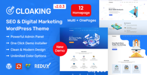 Cloaking - Chủ đề WordPress của Cơ quan tiếp thị kỹ thuật số & SEO