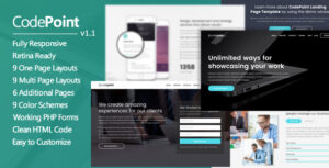 CodePoint - Chủ đề WordPress trang đích đa năng