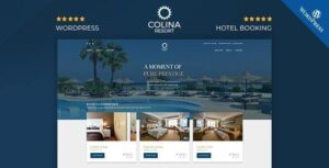 Colina: Chủ đề WordPress cho khu nghỉ dưỡng và khách sạn