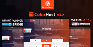 ColorHost | Lưu trữ web đáp ứng và chủ đề WordPress WHMCS