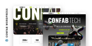 Confab - Chủ đề WordPress cho công ty sự kiện