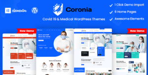 Coronia - Covid 19 & Chủ đề WordPress Y tế