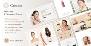 Creamz - Thẩm mỹ viện & Spa WooCommerce