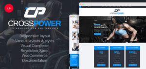 CrossPower | Chủ đề WordPress thể thao