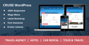 Cruise - Chủ đề WordPress của công ty du lịch đáp ứng
