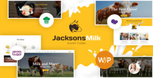 Dairy Farm - Chủ đề WordPress về sản phẩm sinh thái