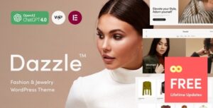 Dazzle — Chủ đề WordPress về thời trang và trang sức