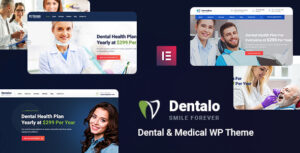 Dentalo - Chủ đề WordPress về sức khỏe y tế và nha khoa