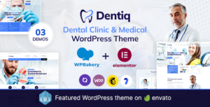 Dentiq - Chủ đề WordPress về nha khoa và y tế