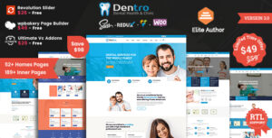 Dentro - Chủ đề WordPress Y khoa Nha khoa