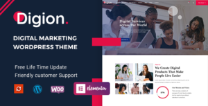 Digion - Chủ đề WordPress Tiếp thị Kỹ thuật số Trực tuyến