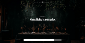 Dinex - Chủ đề WordPress Nhà hàng Một trang