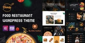 Dishify - Chủ đề WordPress nhà hàng