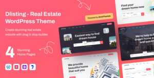 Dlisting - Chủ đề WordPress về bất động sản