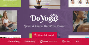 Do Yoga - Chủ đề WordPress của Fitness Studio & Pilates Club