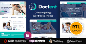 Doctent - Bác sĩ tai mũi họng | Chủ đề WordPress của Bác sĩ tai mũi họng