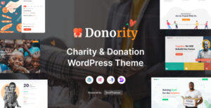 Donority - Chủ đề WordPress từ thiện và quyên góp