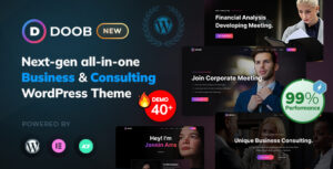 Doob - Chủ đề WordPress về Kinh doanh & Tư vấn