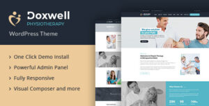 Doxwell: Chủ đề WordPress Vật lý trị liệu
