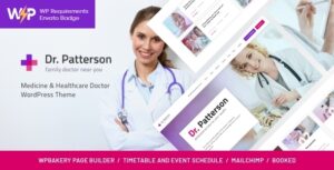 Dr.Patterson | Chủ đề WordPress về Bác sĩ Y khoa & Chăm sóc Sức khỏe