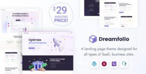 Dreamfolio - Chủ đề WordPress trang đích
