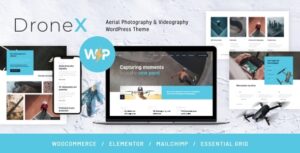 DroneX | Chủ đề WordPress về Nhiếp ảnh & Quay phim trên không