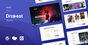 Dropbeat - Chủ đề WordPress Creative Dance Studio