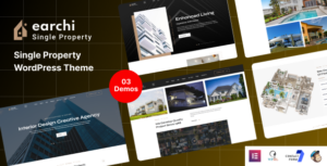 Earchi - Chủ đề WordPress về Bất động sản & Bất động sản đơn lẻ