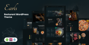 Earls - Chủ đề WordPress nhà hàng